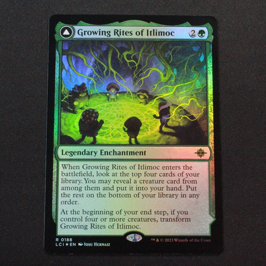 MTG The Lost Caverns of Ixalan (LCI) Rare Growing Rites of Itlimoc 188 NM