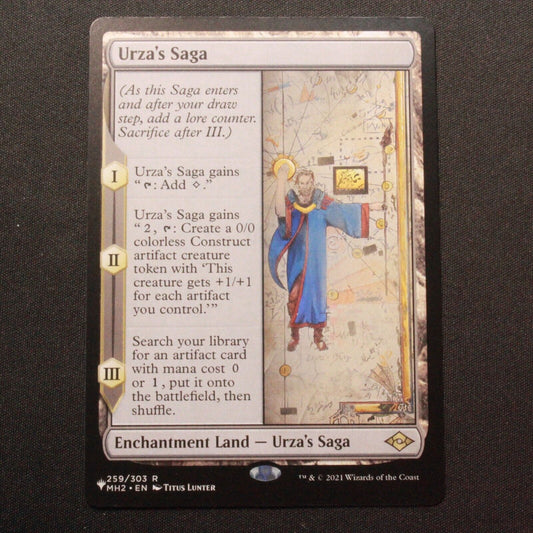 MTG The List (TLP) Rare Urza's Saga 259 NM