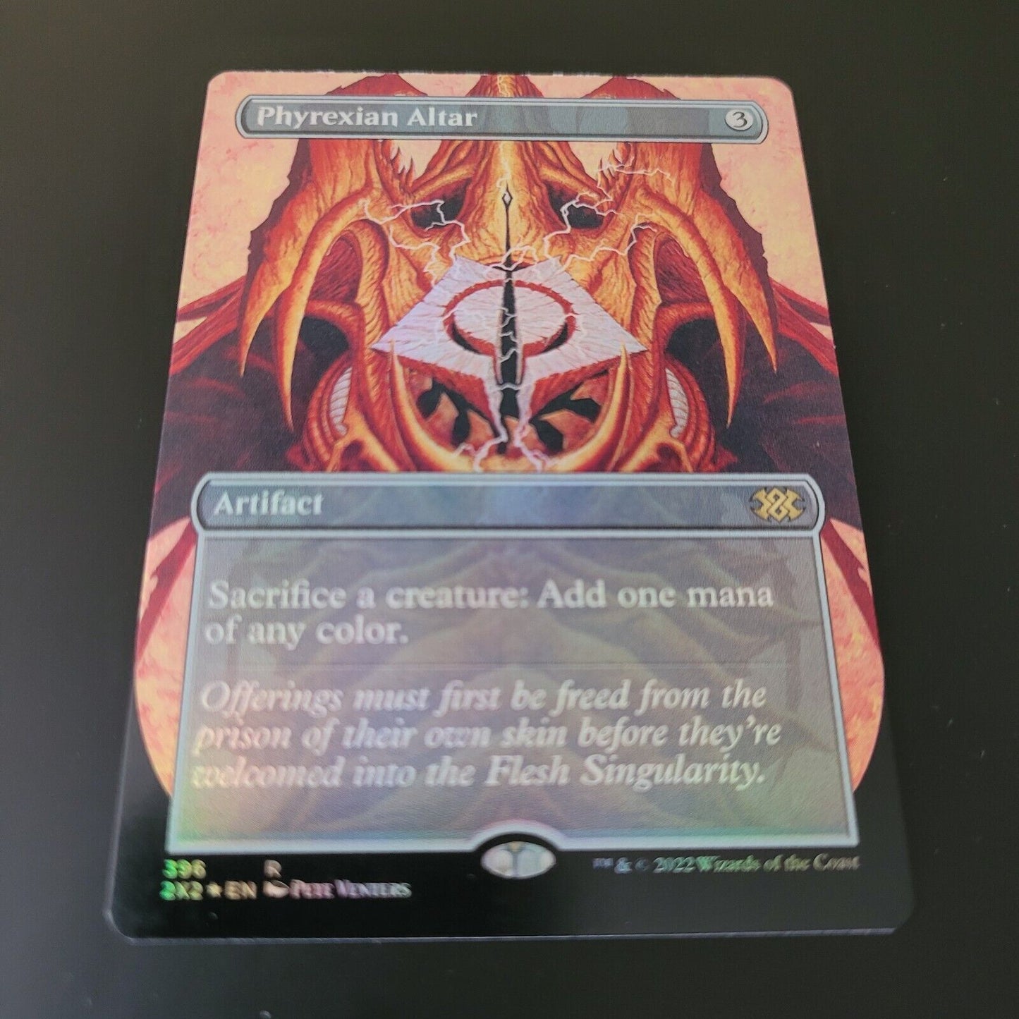 MTG Double Masters 2022 (2X2) Rare FOIL Phyrexian Altar (Borderless) 396 NM