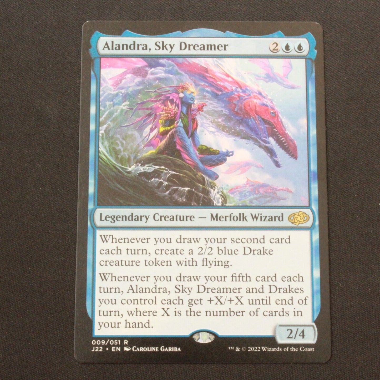 MTG Jumpstart 2022 (J22) Rare Alandra, Sky Dreamer 9 NM