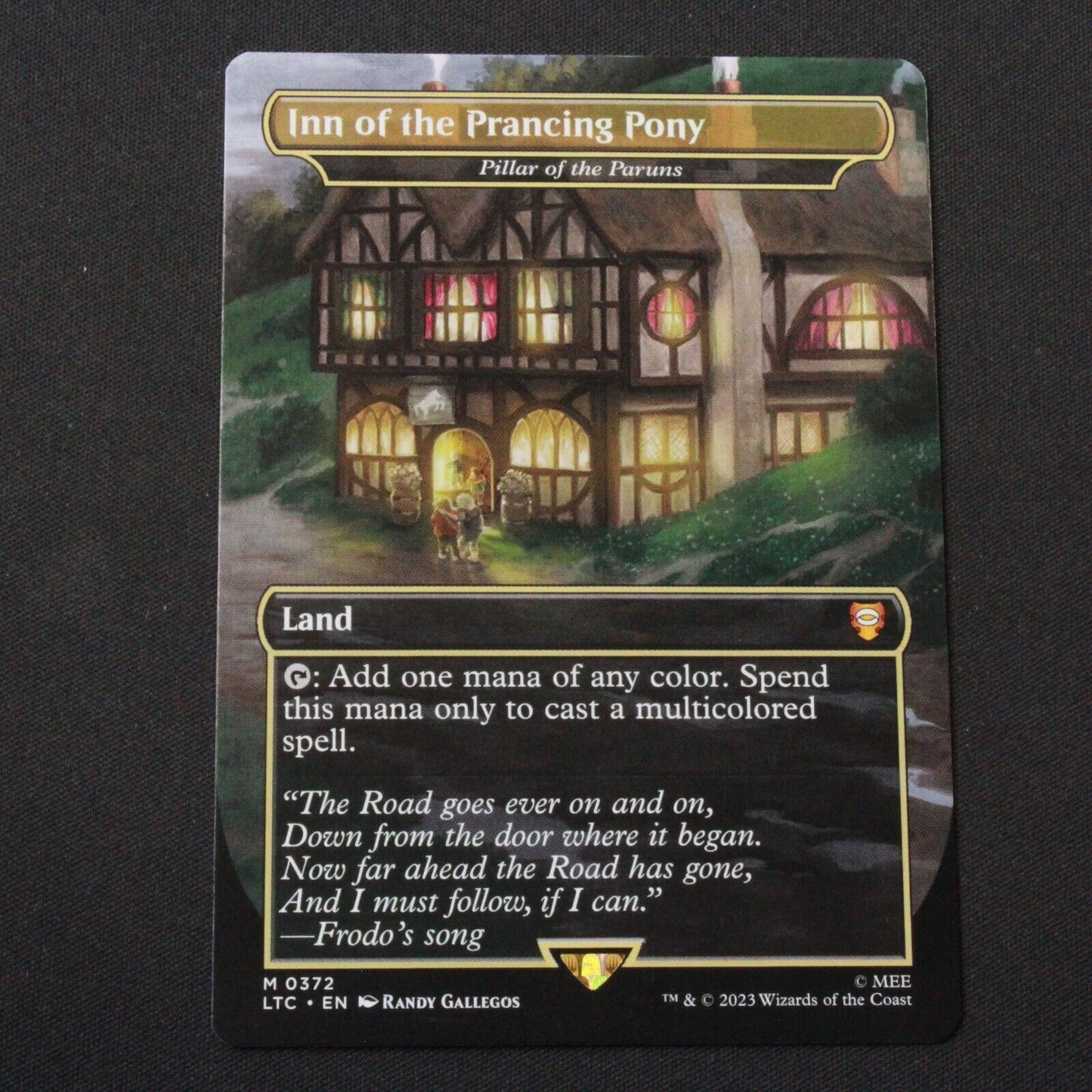 MTG Commander: Lord of the Rings (LTC) Mythic Inn of the Prancing Pony 372 NM