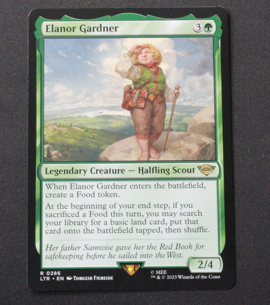 MTG The Lord of the Rings (LTR) Rare Elanor Gardner 286 NM