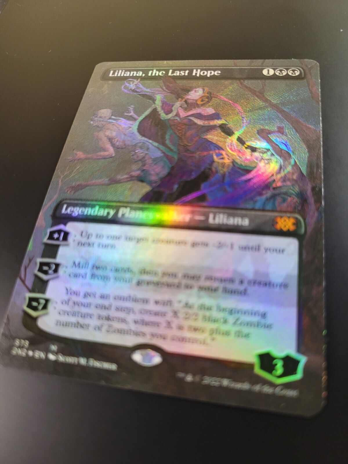 MTG Double Masters 2022 2X2 Mythic Liliana, the Last Hope (Textured Foil) 573 NM