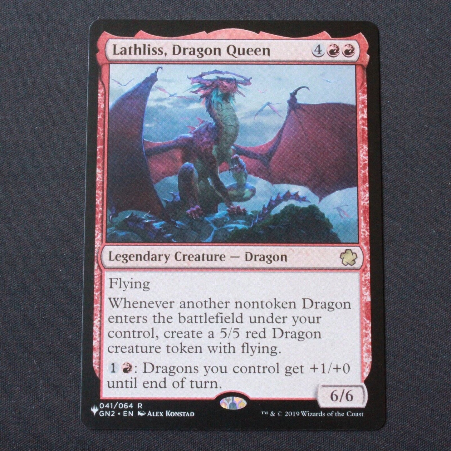 MTG The List (TLP) Rare Lathliss, Dragon Queen 41 NM