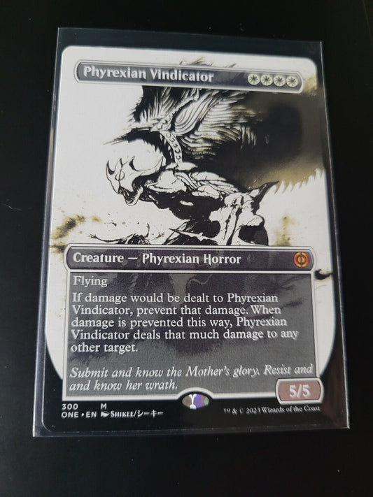 MTG Phyrexia: All Will Be One (ONE) Mythic Phyrexian Vindicator Showcase 300 NM