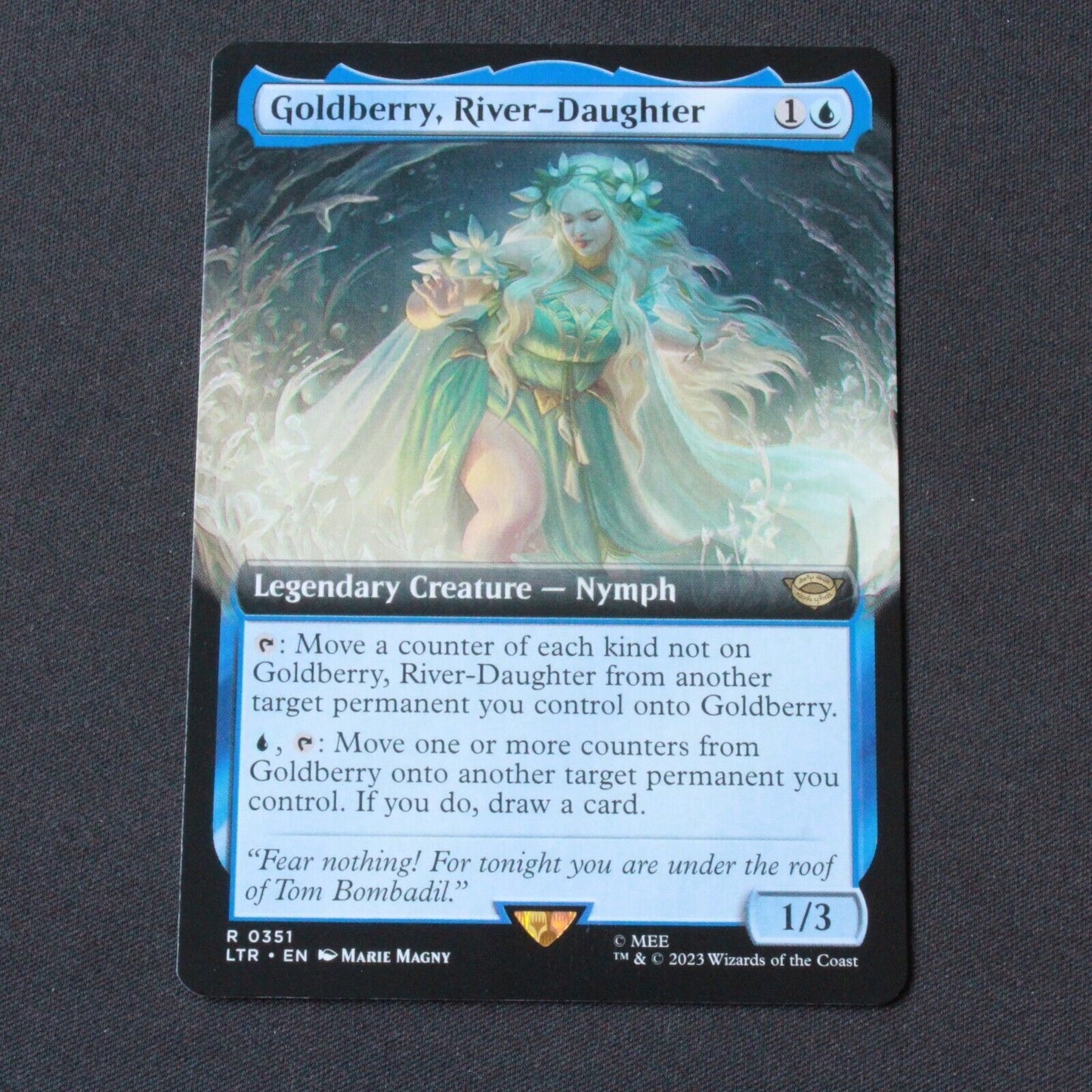 MTG Lord of the Rings (LTR) Rare Goldberry, River Daughter (Extended Art) 351 NM