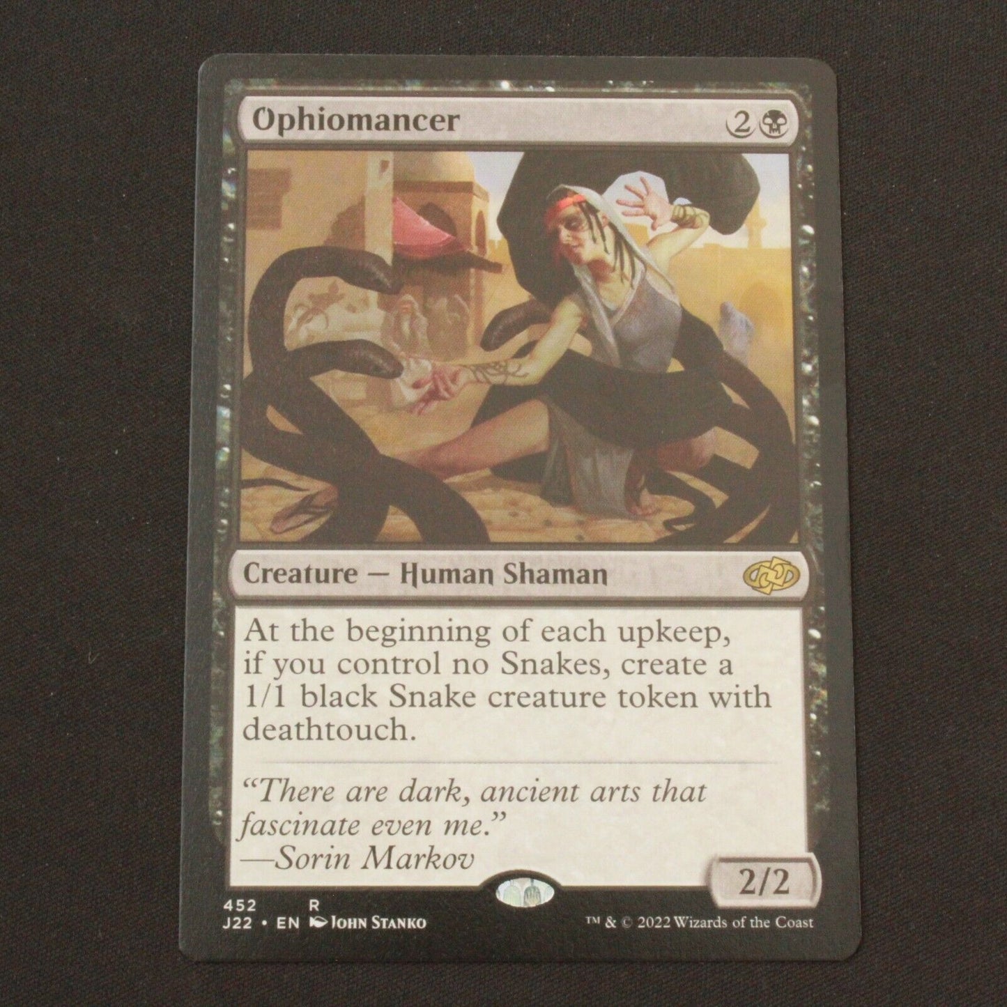 MTG Jumpstart 2022 (J22) Uncommon Ophiomancer 452 NM