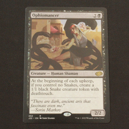 MTG Jumpstart 2022 (J22) Uncommon Ophiomancer 452 NM