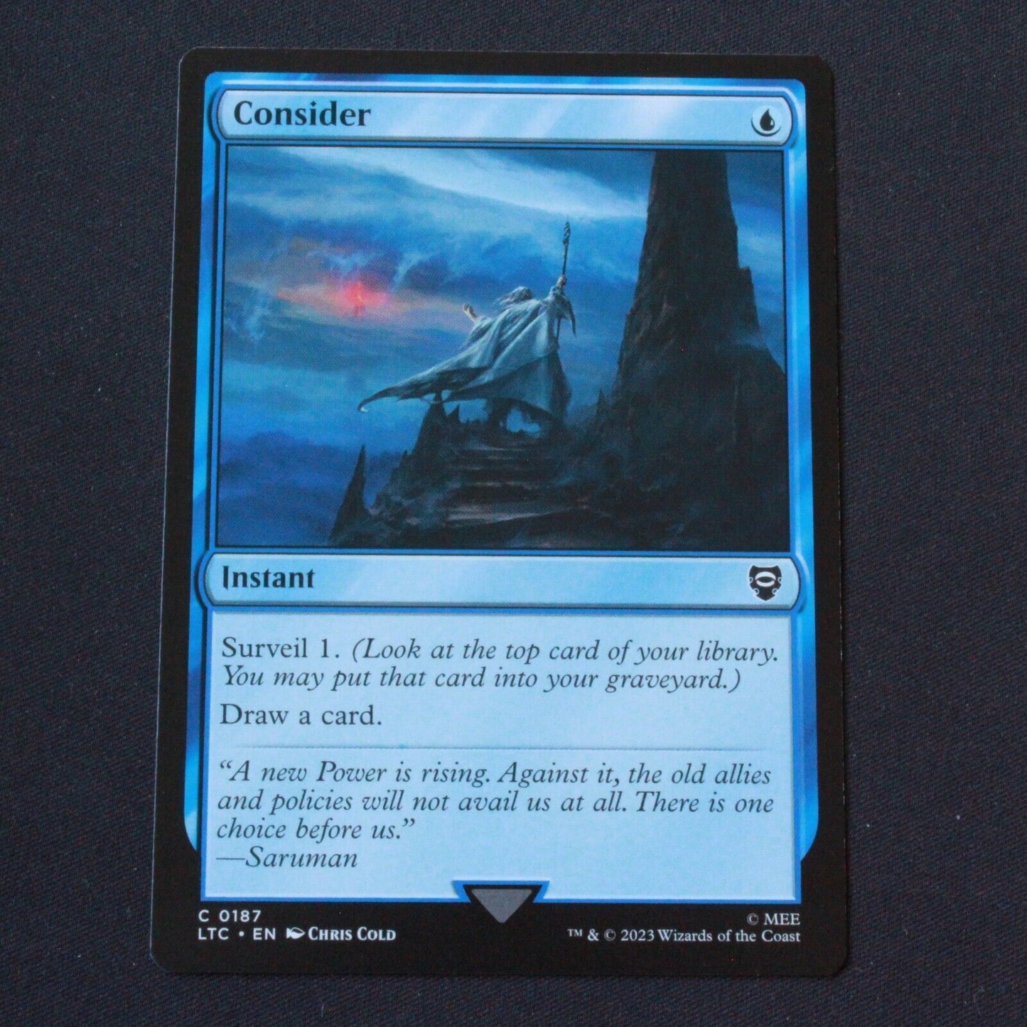 MTG Commander: The Lord of the Rings (LTC) Common Consider 187 NM