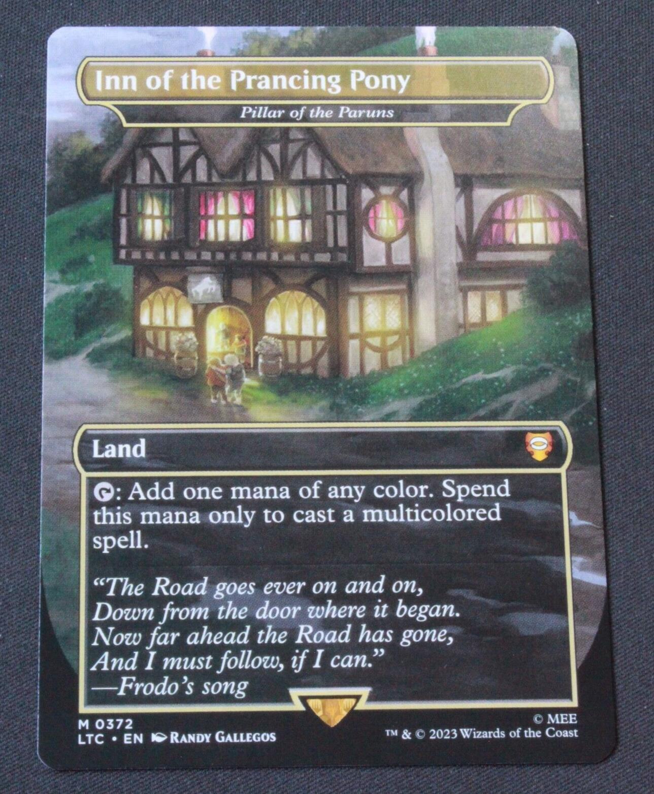 MTG Cmdr: The Lord of the Rings (LTC) Mythic Inn of the Prancing Pony 372 NM