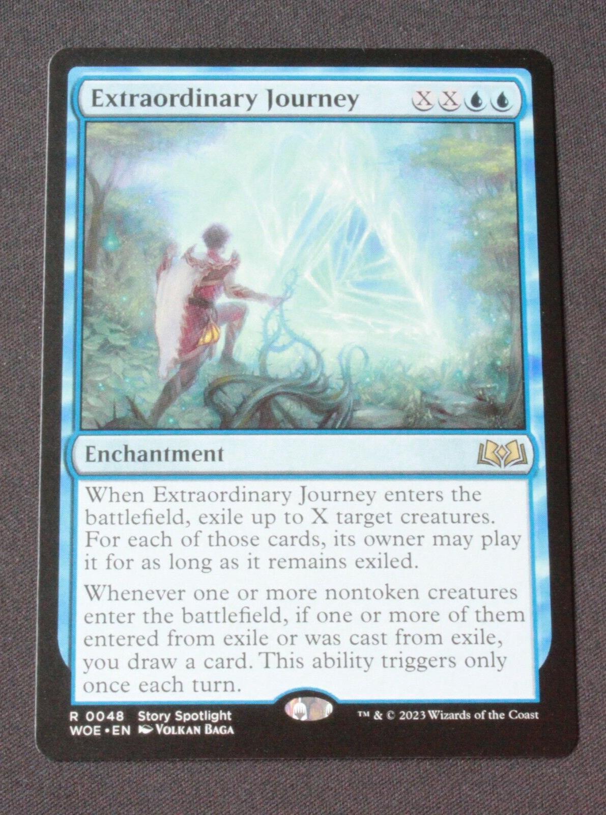 MTG Wilds of Eldraine (WOE) Rare Extraordinary Journey 48 NM