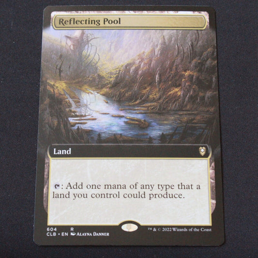 MTG Baldurs Gate (CLB) Rare Reflecting Pool (Extended Art) 604 NM