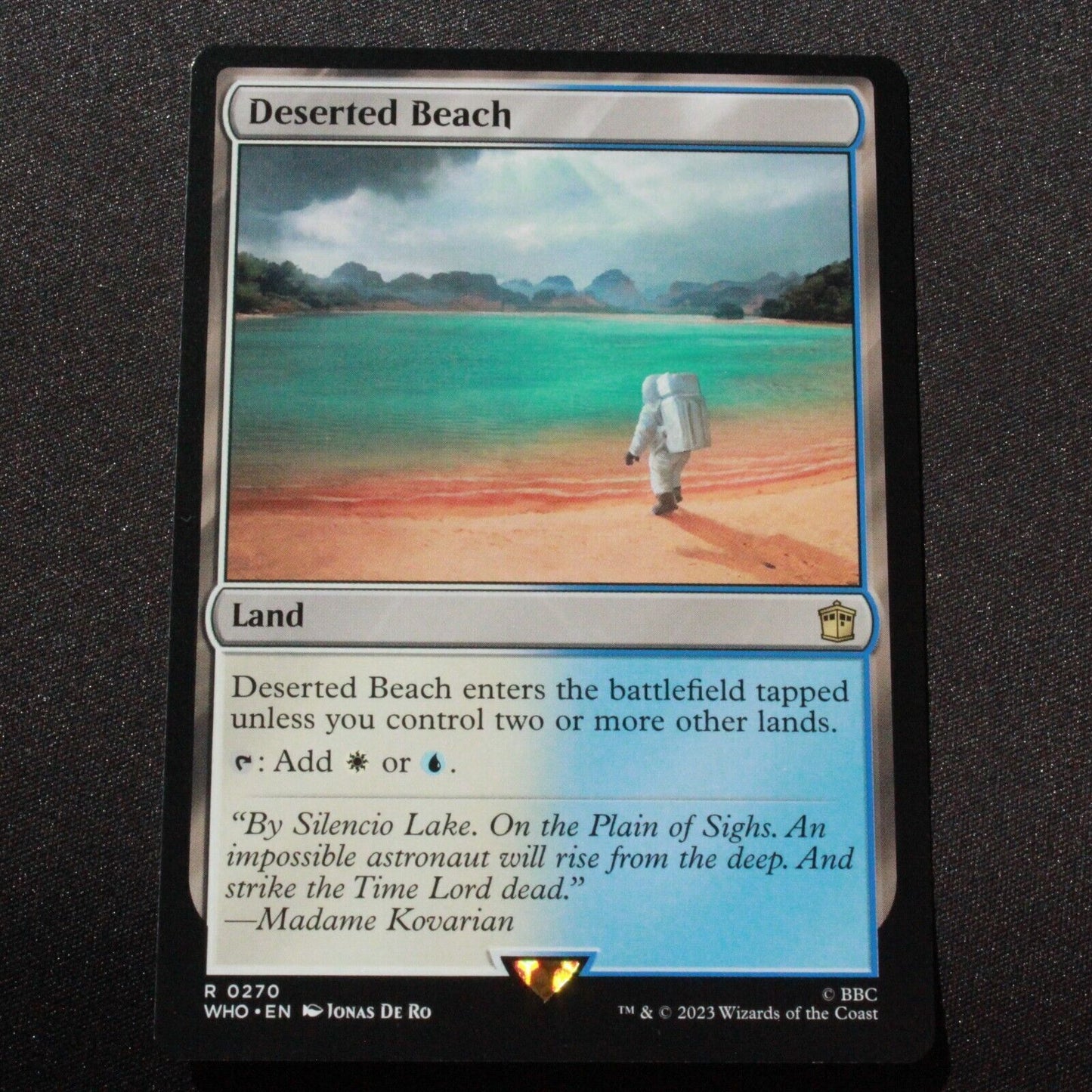 MTG Universes Beyond: Doctor Who (WHO) Rare Deserted Beach 270 NM