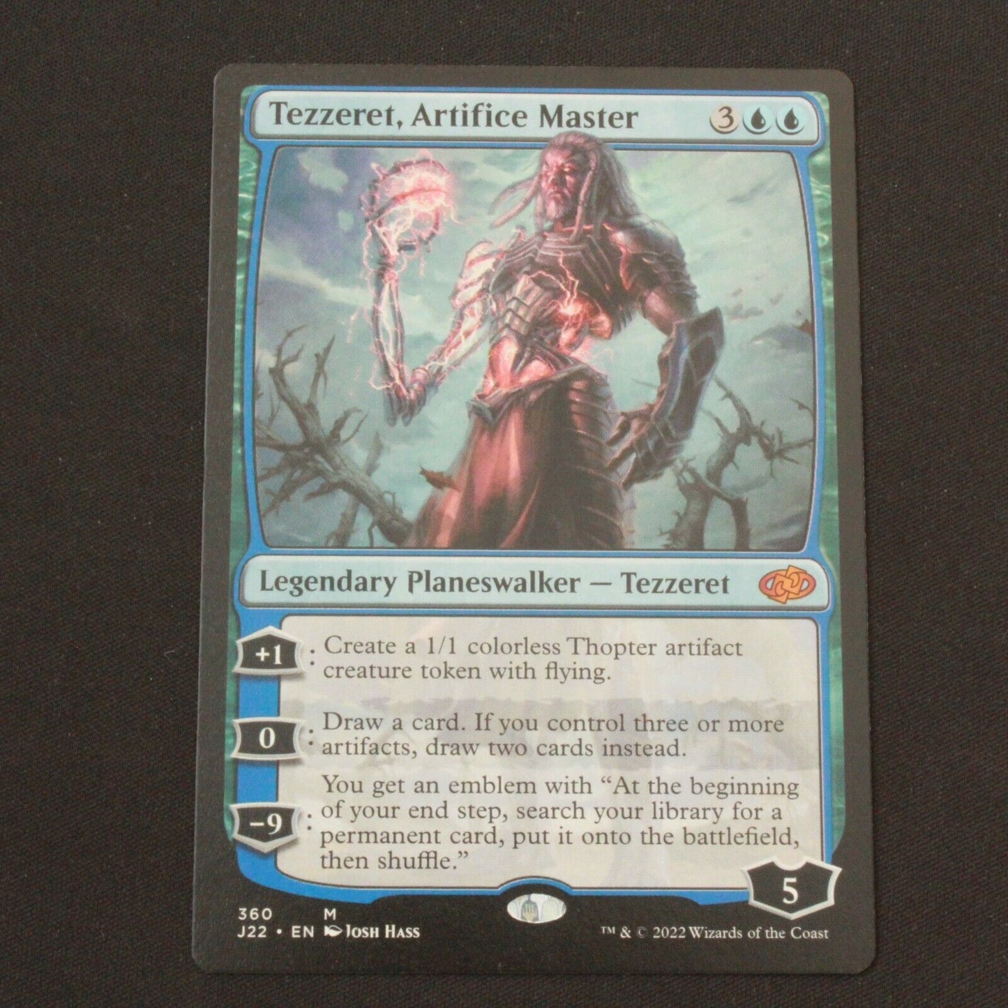 MTG Jumpstart 2022 (J22) Mythic Tezzeret, Artifice Master 360 NM