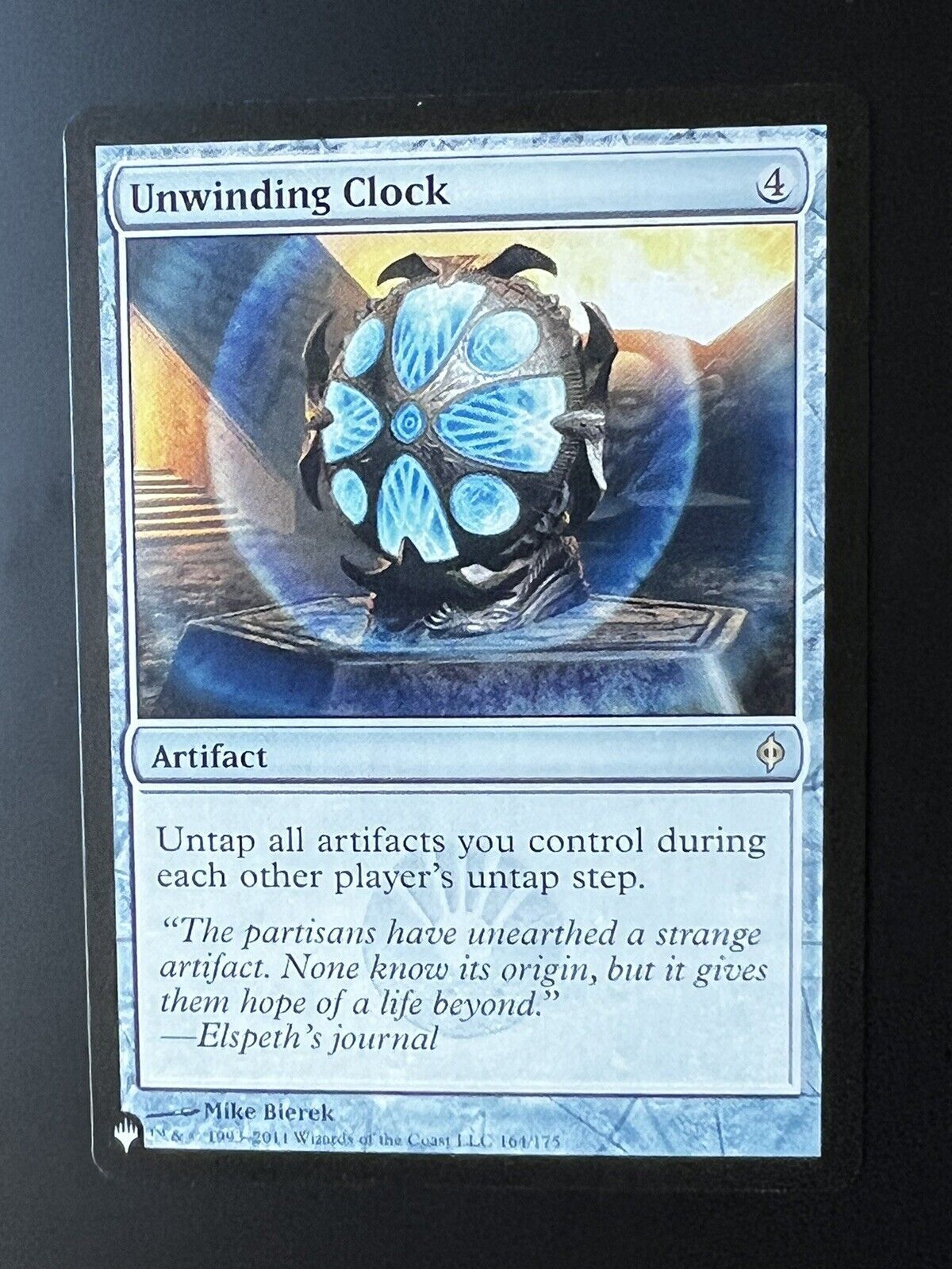 MTG The List (TLP) Rare Unwinding Clock 164 NM