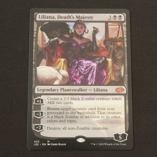 MTG Jumpstart 2022 (J22) Mythic Liliana, Death's Majesty 433 NM