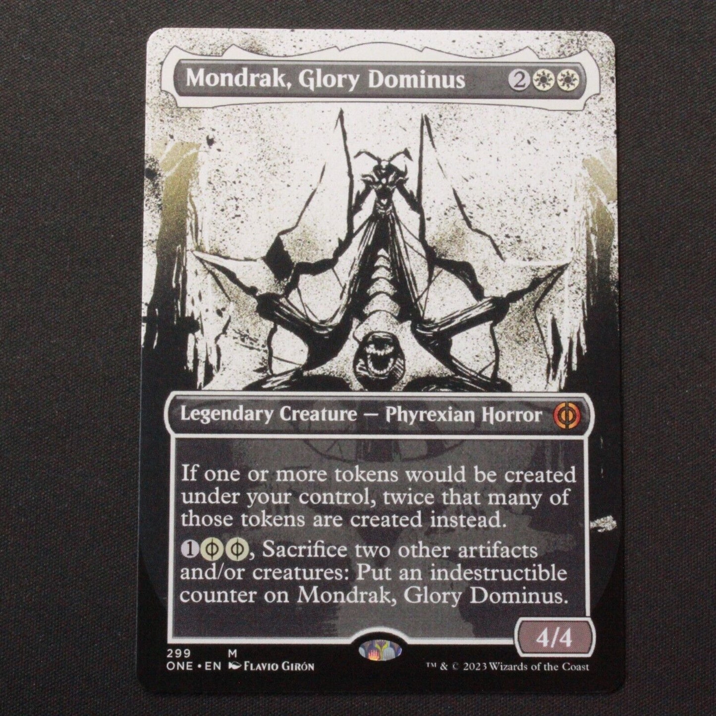 MTG Phyrexia: All Will Be One (ONE) Mythic Mondrak Glory Dominus Showcase 299 NM