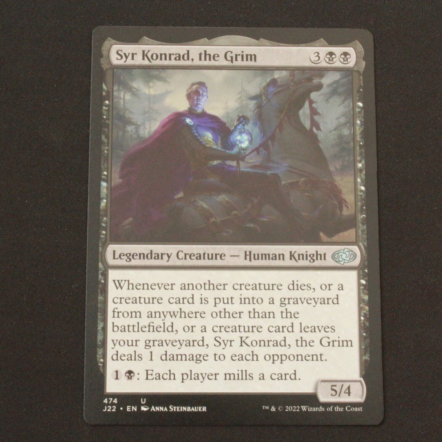 MTG Jumpstart 2022 (J22) Uncommon Syr Konrad, the Grim 474 NM