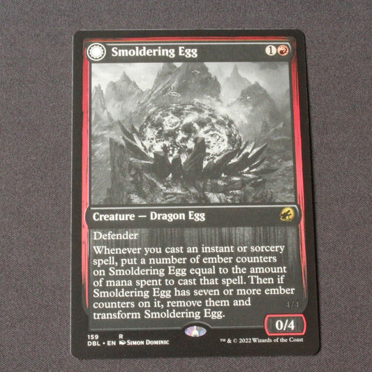 MTG Innistrad: Double Feature (DBL) Rare Smoldering Egg 159 NM