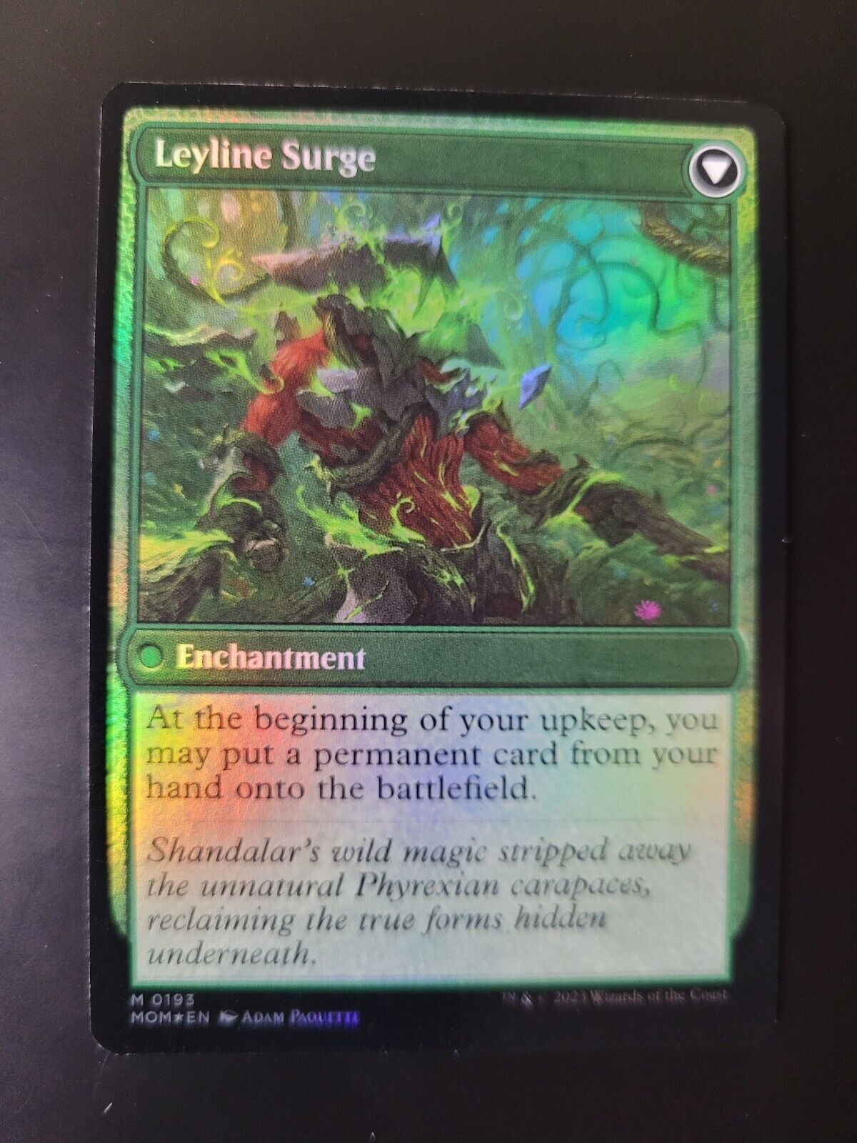 MTG March of the Machine (MOM) Mythic FOIL Invasion of Shandalar 193 NM