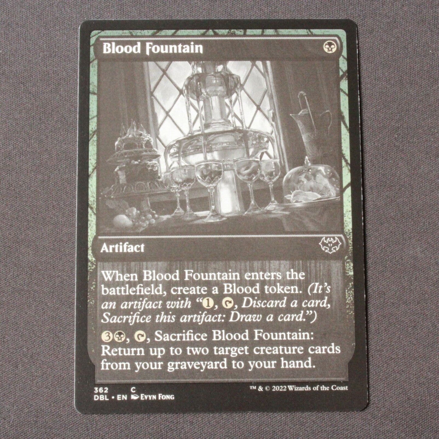 MTG Innistrad: Double Feature (DBL) Common Blood Fountain 362 NM