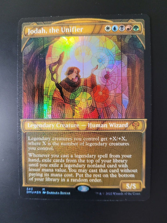 MTG Dominaria United (DMU) Mythic Jodah, the Unifier (Textured Foil) 343 NM