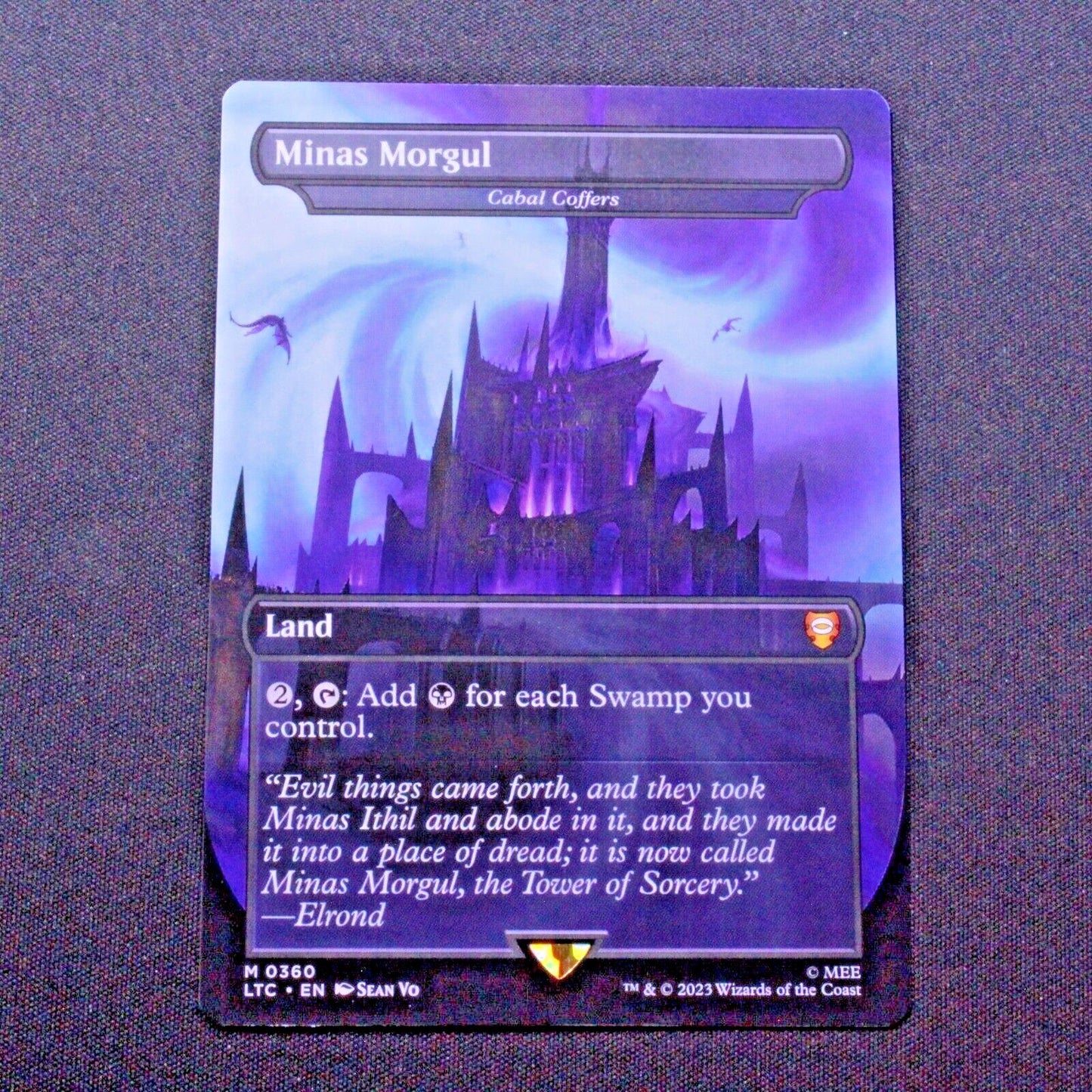 MTG Commander: The Lord of the Rings (LTC) Mythic Minas Morgul 360 NM