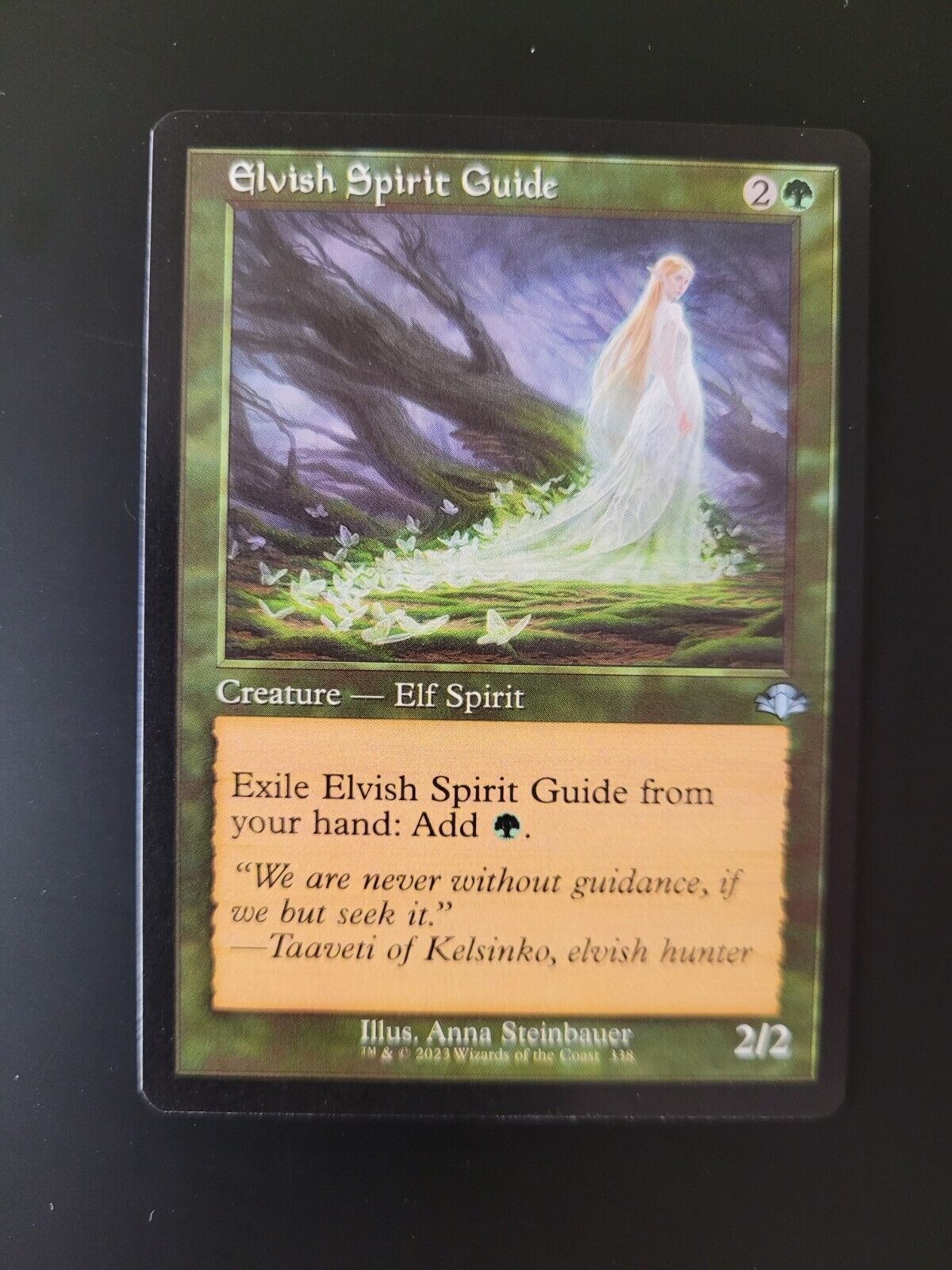 MTG Dominaria Remastered (DMR) Uncommon Elvish Spirit Guide (Retro Frame) 338 NM