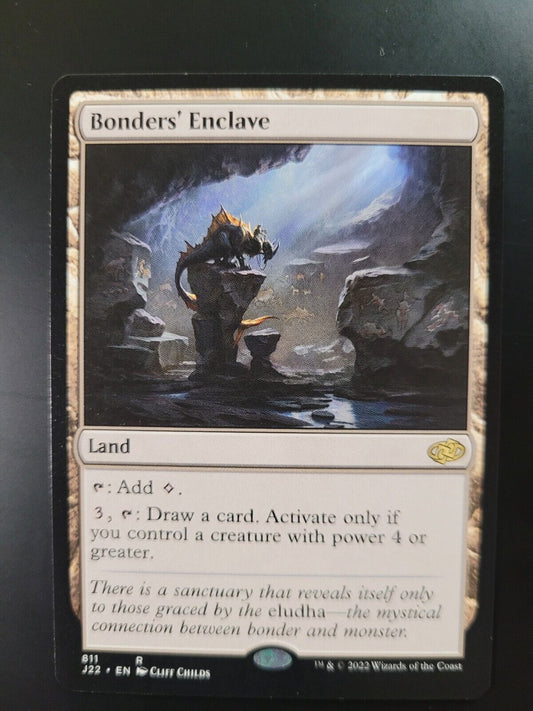 MTG Jumpstart 2022 (J22) Rare Bonders' Enclave 811 NM