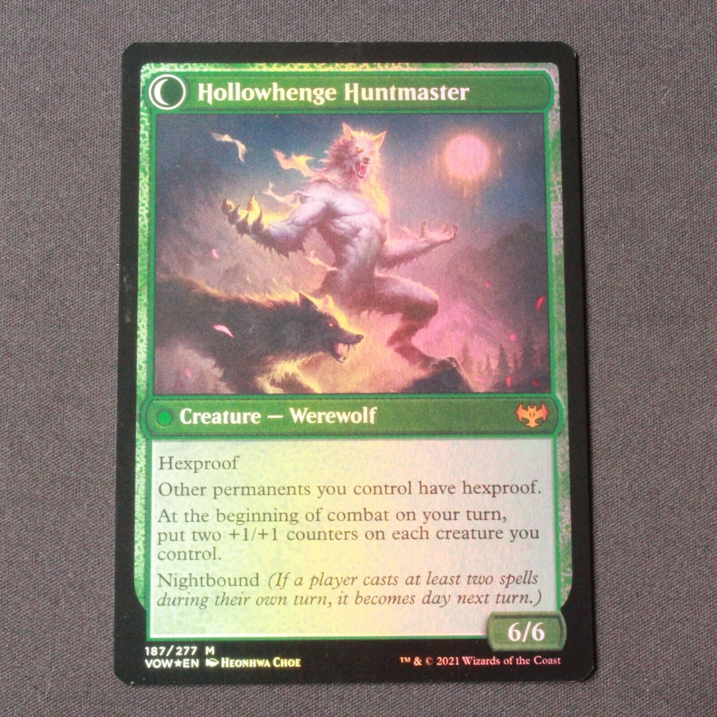 MTG Innistrad: Crimson Vow (VOW) Mythic FOIL Avabruck Caretaker 187 NM