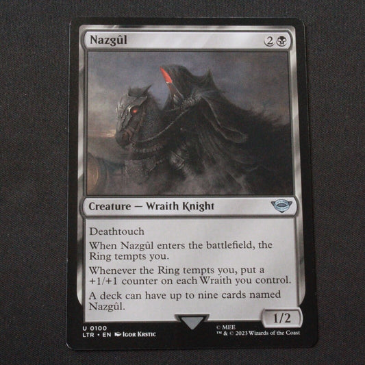 MTG Lord of the Rings (LTR) Uncommon Nazgul 100 NM