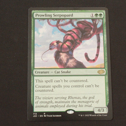 MTG Jumpstart 2022 (J22) Rare Prowling Serpopard 713 NM