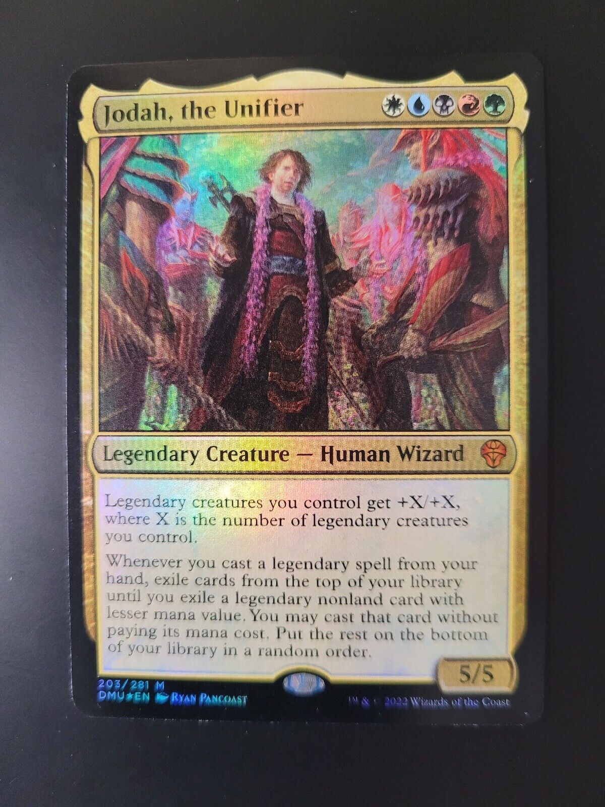 MTG Dominaria United (DMU) Mythic FOIL Jodah, the Unifier 403 NM