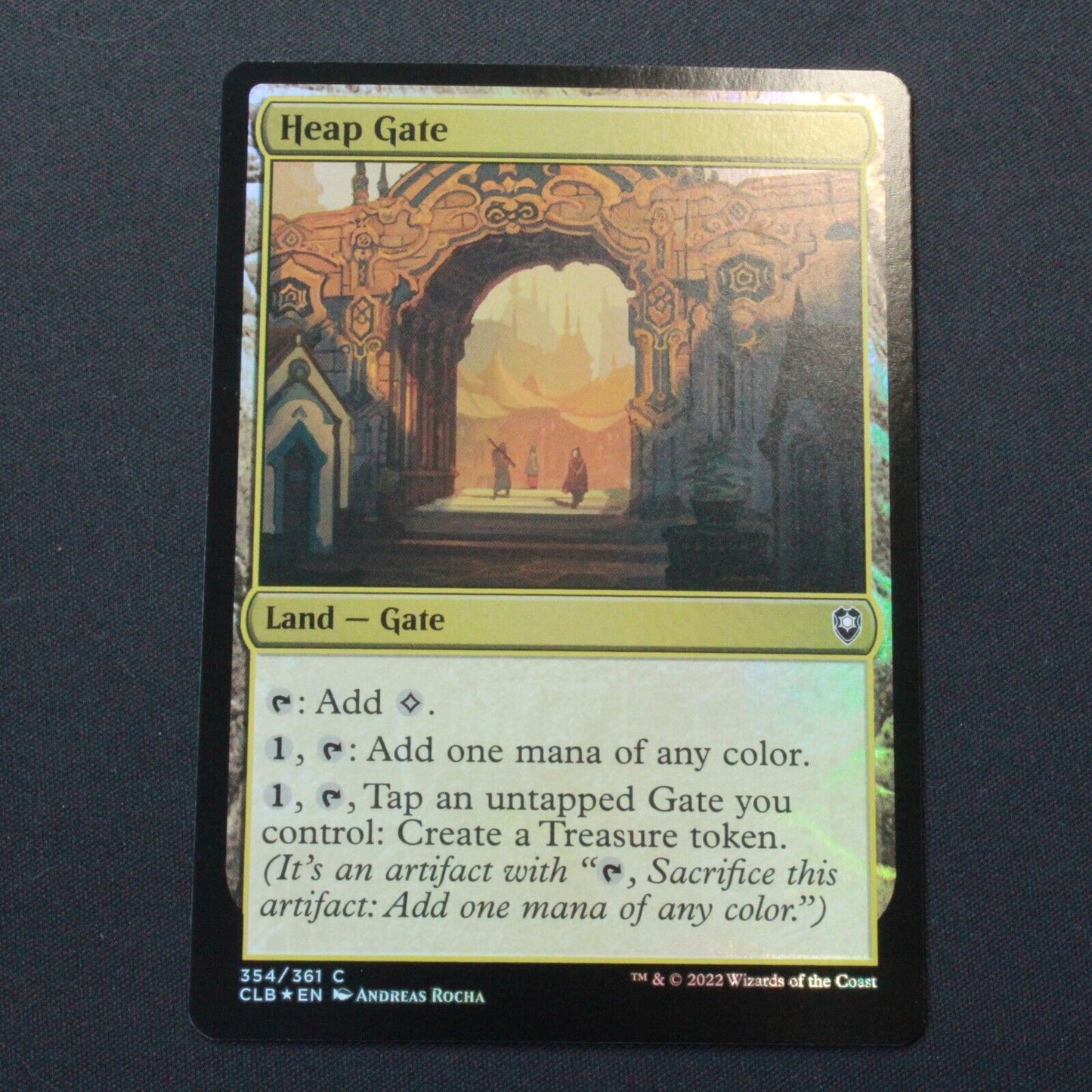 MTG Commander Legends: Battle for Baldur's Gate CLB Common FOIL Heap Gate 354 NM