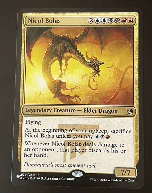 MTG The List (TLP) Rare Nicol Bolas 209 NM