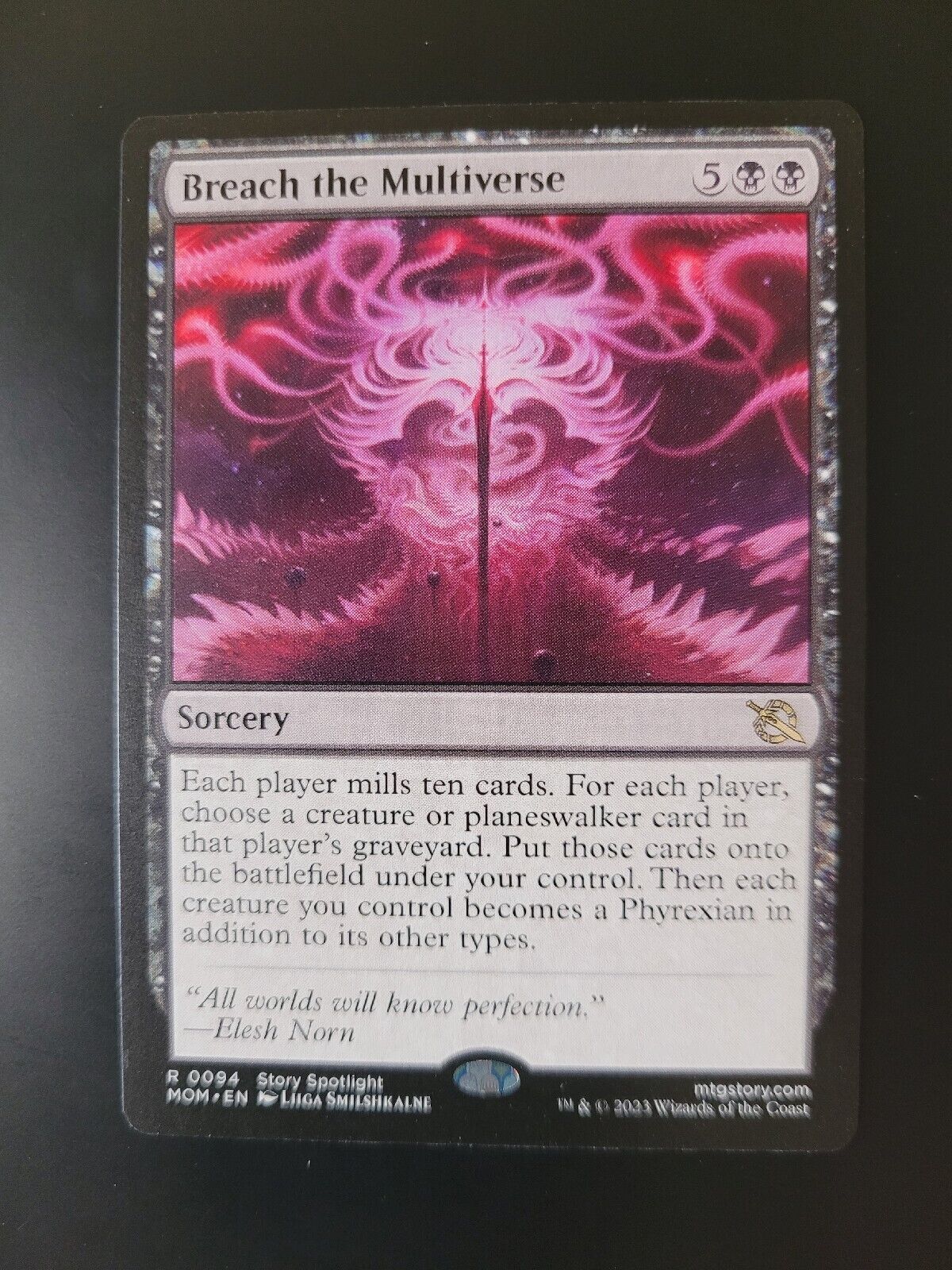 MTG March of the Machine (MOM) Rare Breach the Multiverse 94 NM