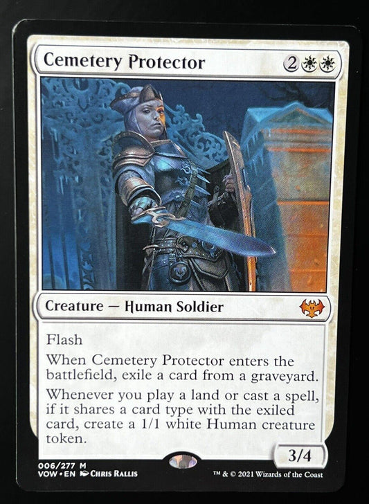 MTG Innistrad: Crimson Vow (VOW) Mythical Cemetery Protector 6 NM