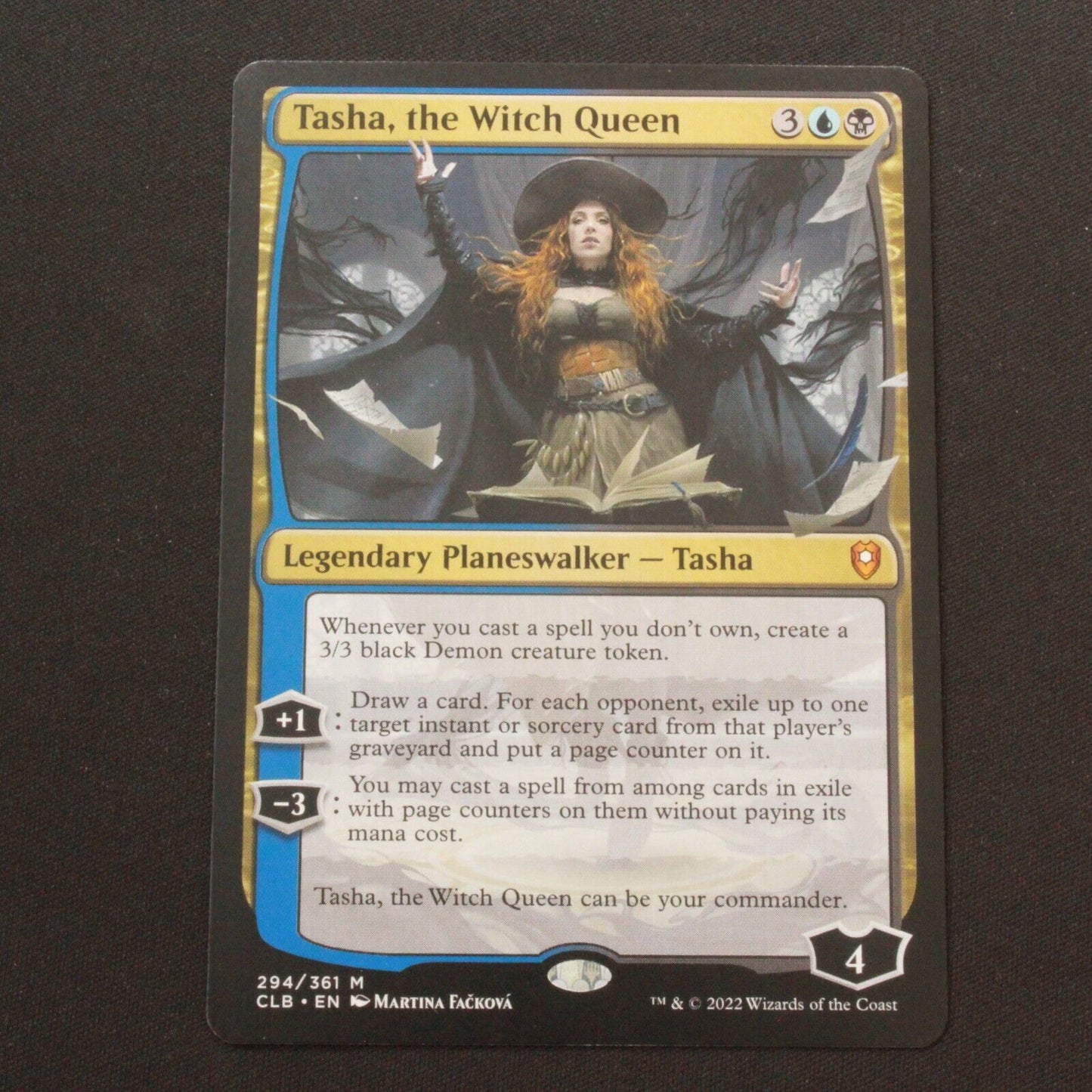 MTG Commander Legends: Baldur's Gate (CLB) Mythic Tasha the Witch Queen 294 NM