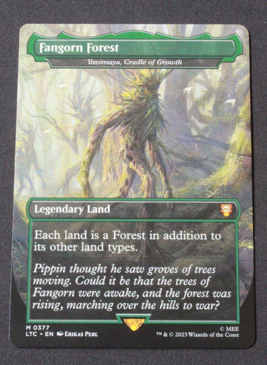 MTG Commander:The Lord of the Rings (LTC) Mythic Fangorn Forest 377 NM