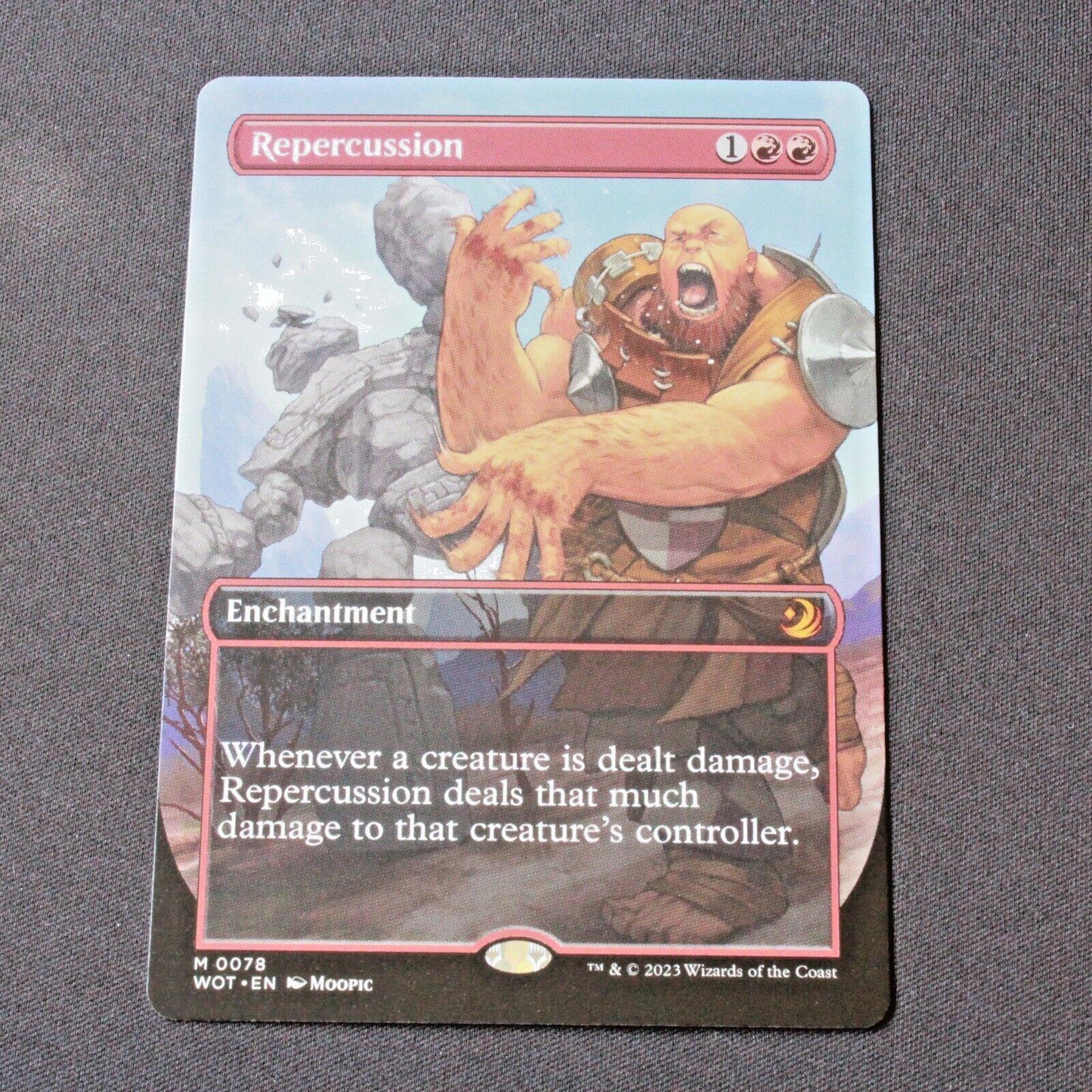 MTG Wilds of Eldraine: Enchanting Tales (WOT) Mythic Repercussion 78 NM