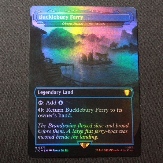 MTG Commander: The Lord of the Rings (LTC) Mythic FOIL Bucklebury Ferry 371 NM