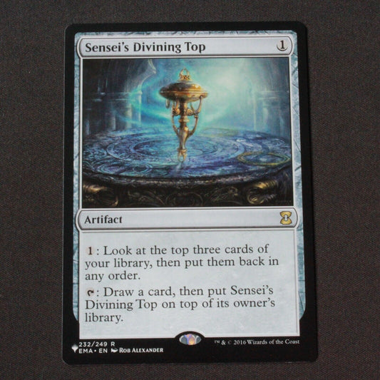 MTG The List (LIST) Rare Sensei's Divining Top 232 NM