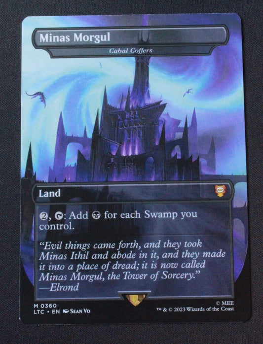 MTG Commander The Lord of the Rings LTC Mythic Minas Morgul Cabal Coffers 360 NM