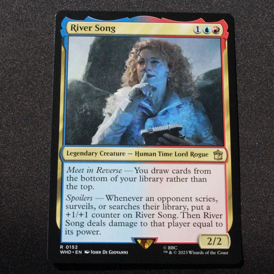 MTG Universes Beyond: Doctor Who (WHO) Rare River Song 152 NM