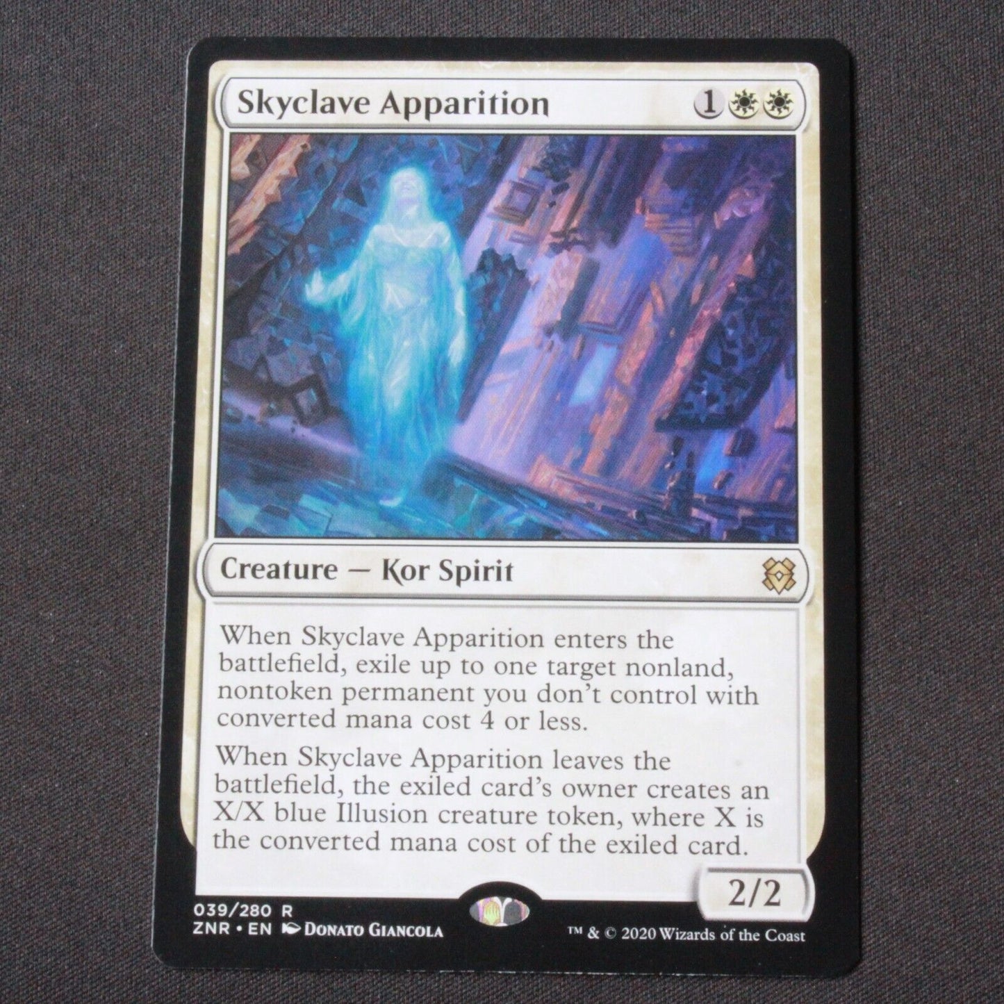 MTG Zendikar Rising (ZNR) Rare Skyclave Apparition 39 NM