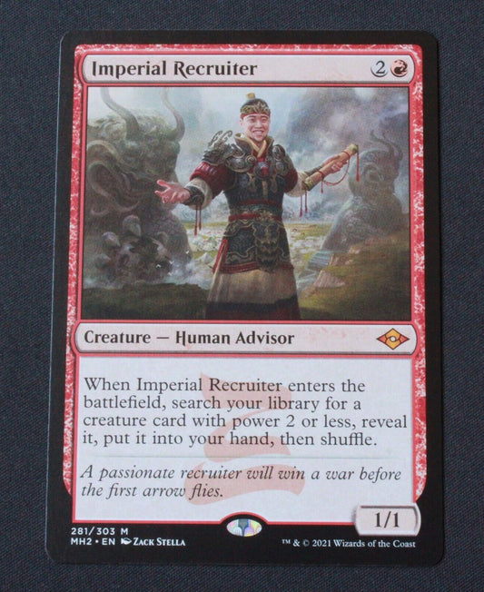 MTG Modern Horizons 2 (MH2) Mythic Imperial Recruiter 281 NM