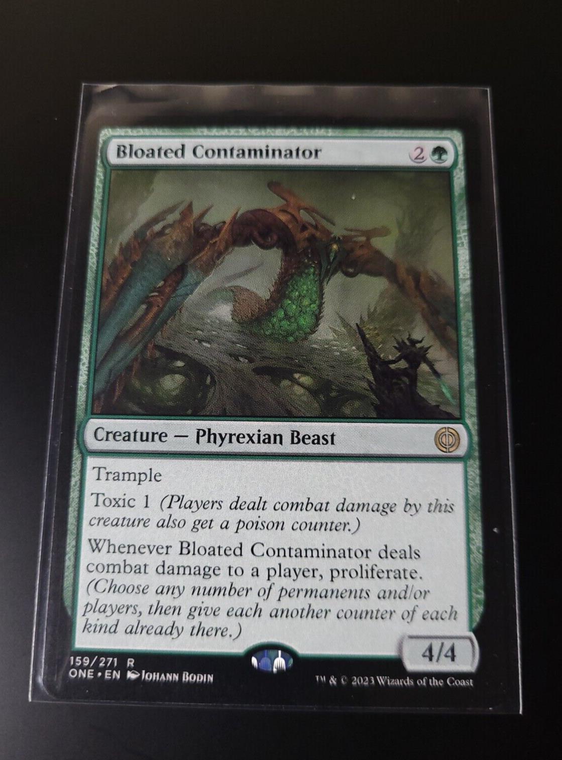 MTG Phyrexia: All Will Be One (ONE) Rare Bloated Contaminator 159 NM