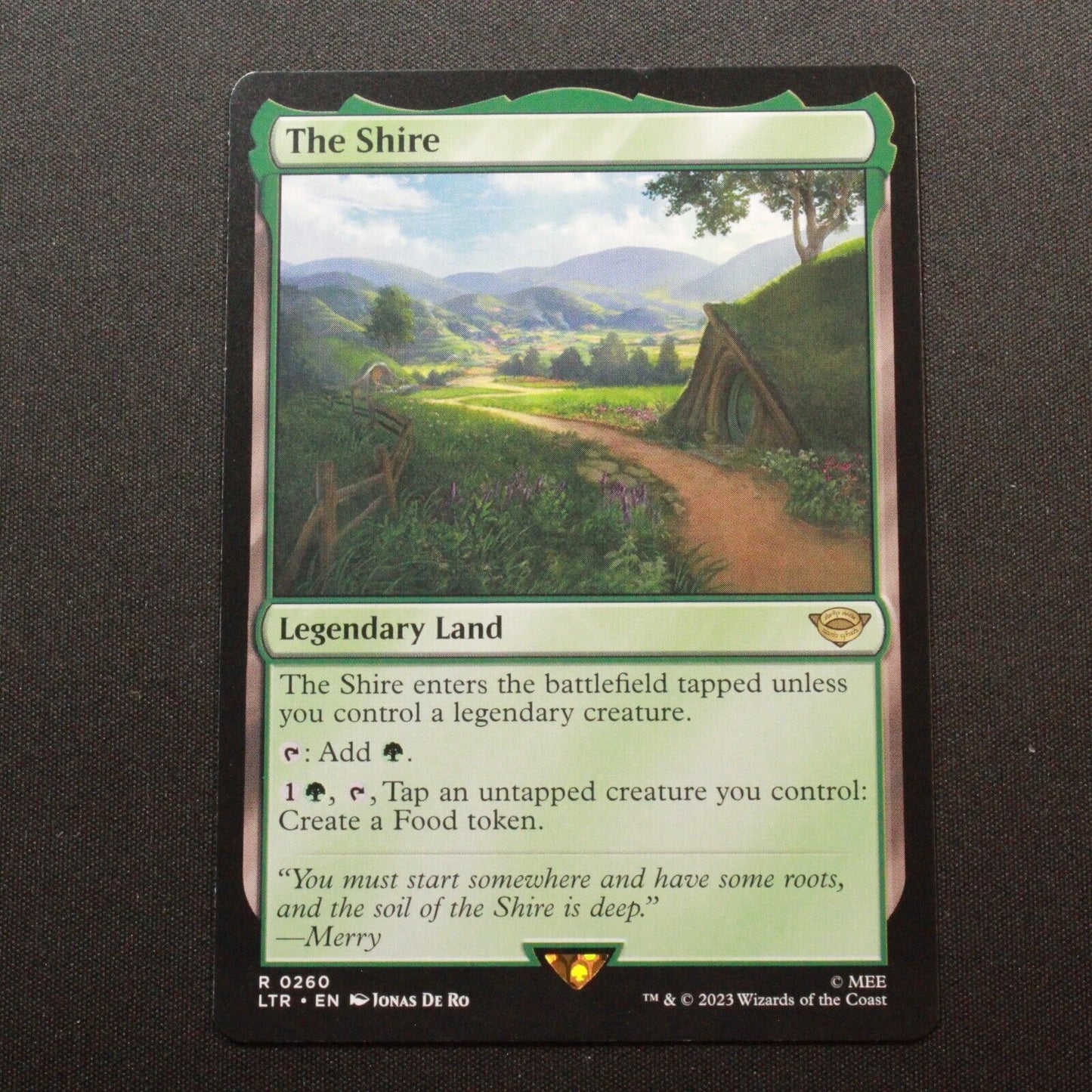 MTG The Lord of the Rings (LTR) Rare The Shire 260 NM