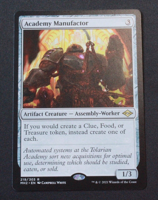 MTG Modern Horizons 2 (MH2) Rare Academy Manufactor 219 NM