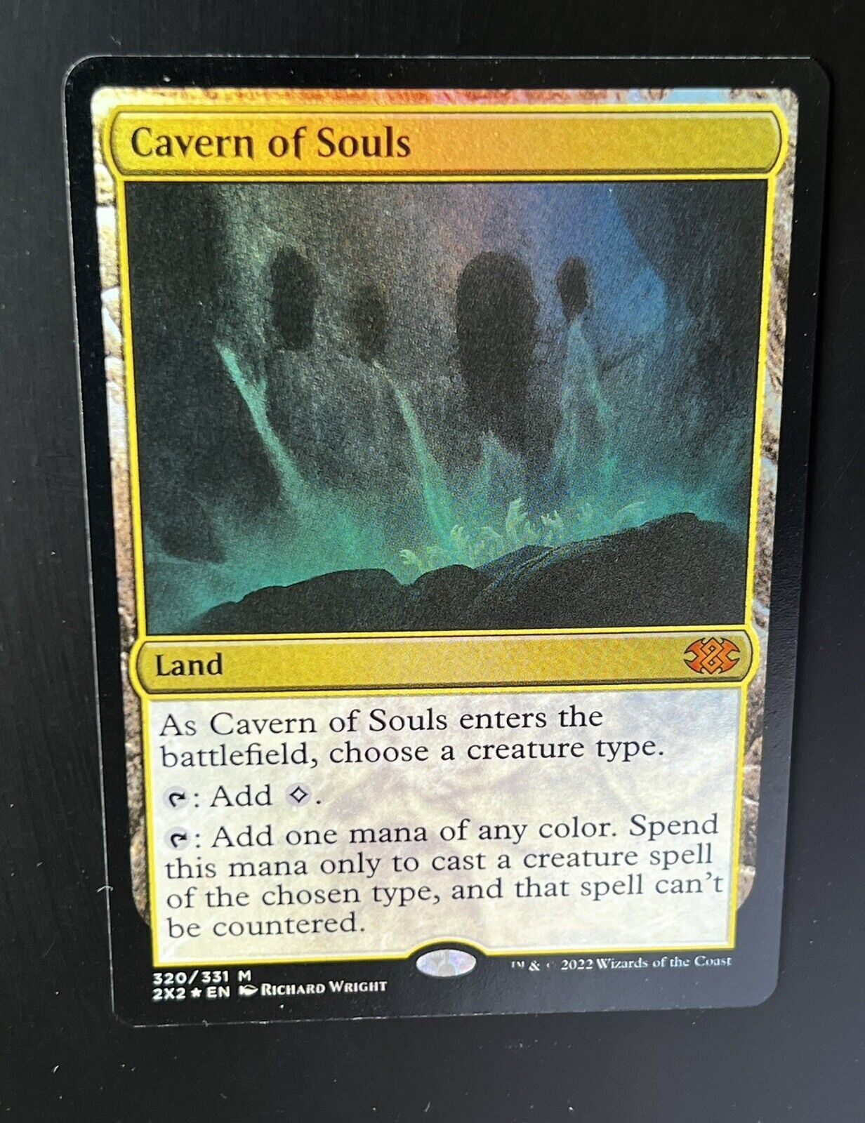 MTG Double Masters 2022 (2X2) Mythic FOIL Cavern of Souls 320 NM